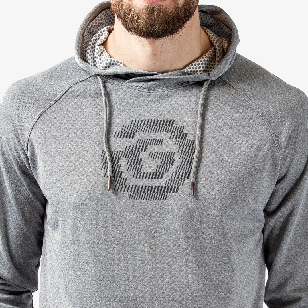 Desmond is a Insulating golf sweatshirt for Men in the color Grey melange(3)