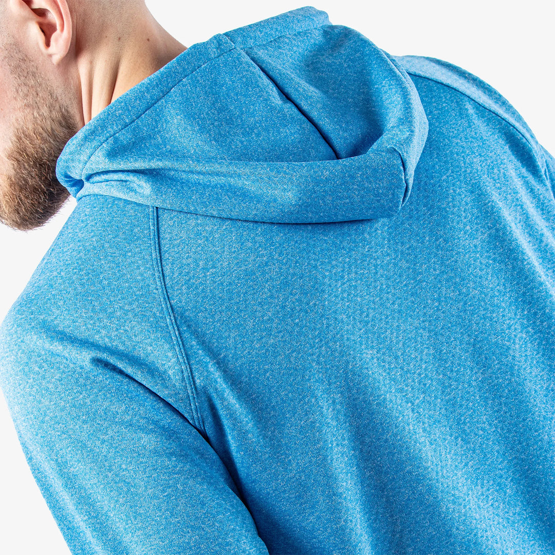 Desmond is a Insulating golf sweatshirt for Men in the color Blue Melange (7)