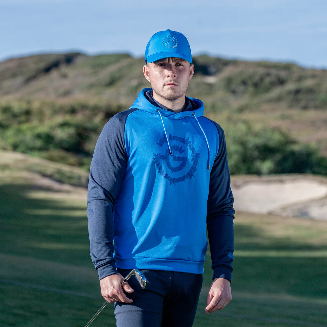 Devlin is a Insulating golf sweatshirt for Men in the color Blue Bell(2)