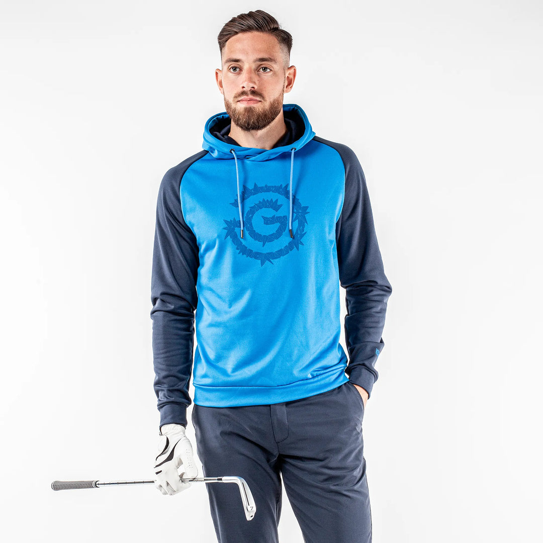 Devlin is a Insulating golf sweatshirt for Men in the color Blue Bell(1)