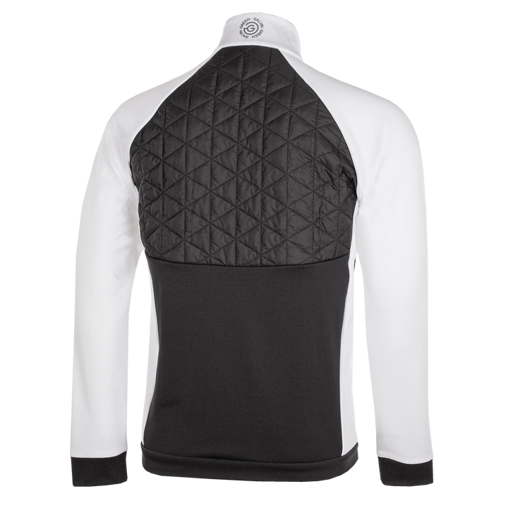 Dexter is a Insulating golf mid layer for Men in the color Black/White(9)