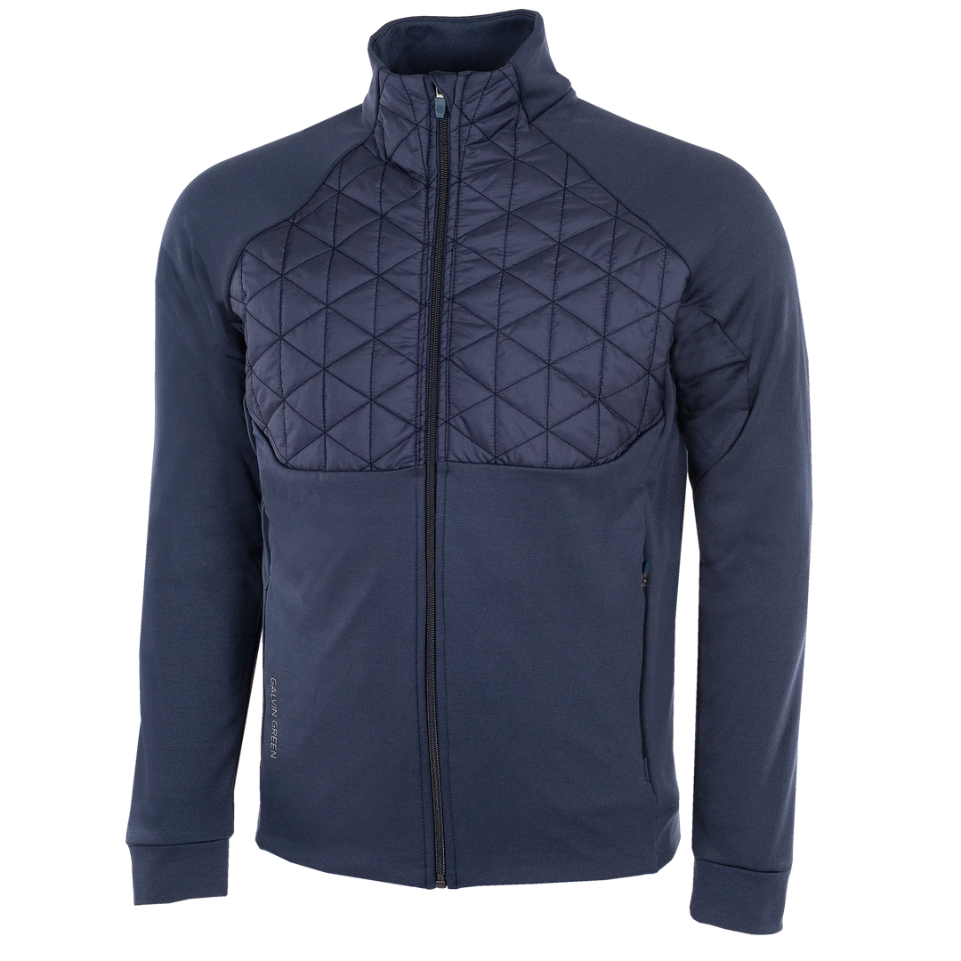 Dexter is a Insulating golf mid layer for Men in the color Navy(0)