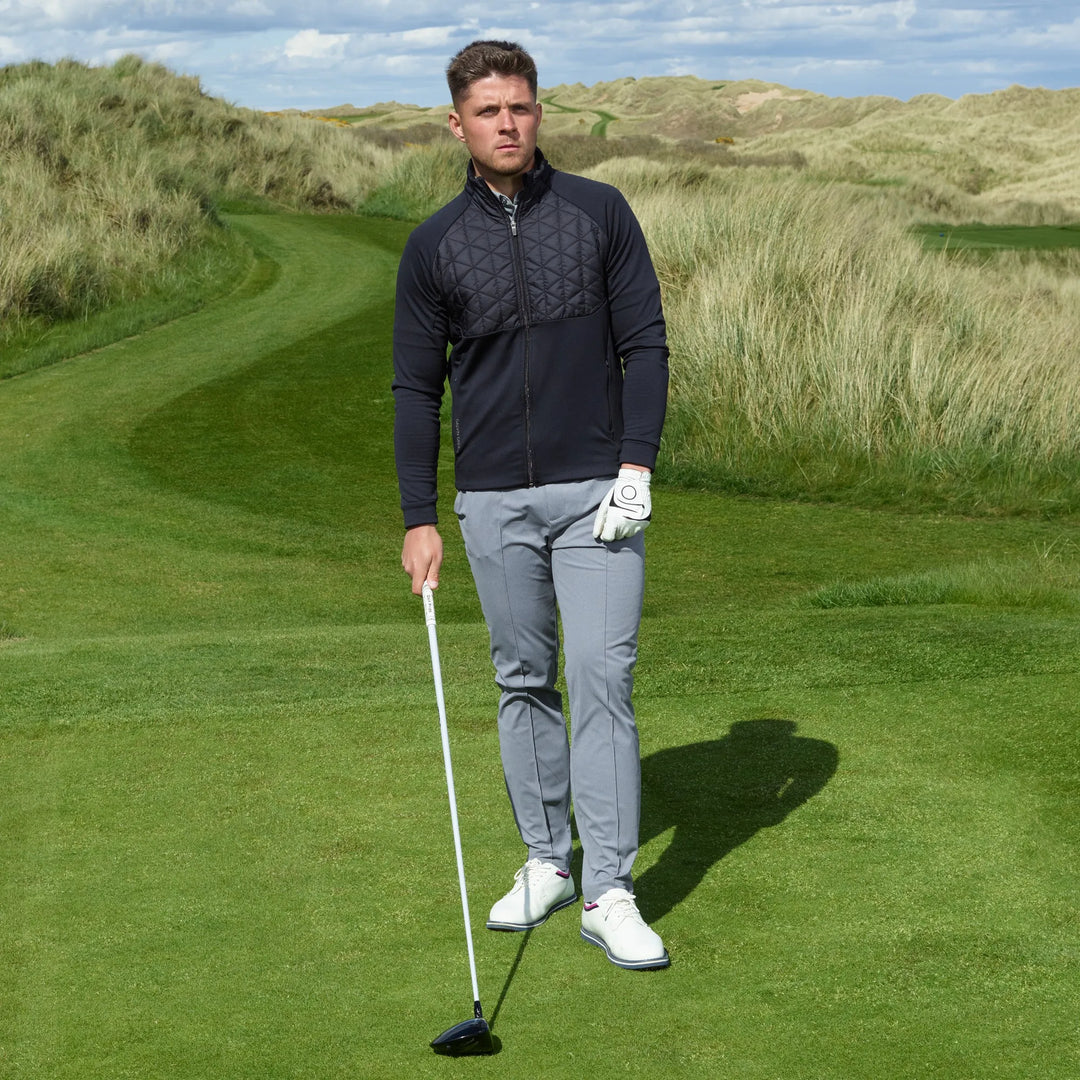 Dexter is a Insulating golf mid layer for Men in the color Black(5)