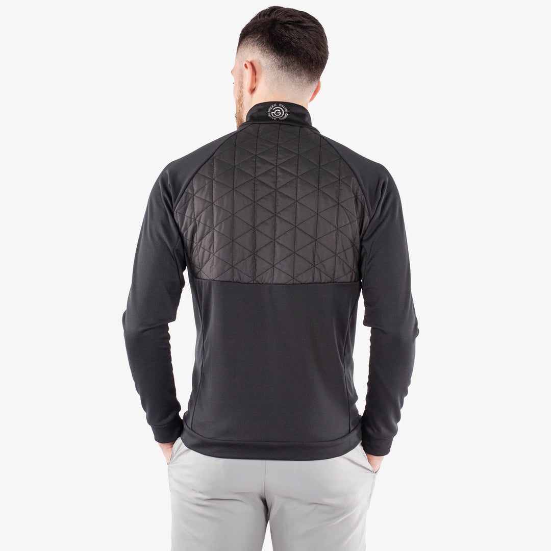 Dexter is a Insulating golf mid layer for Men in the color Black(6)