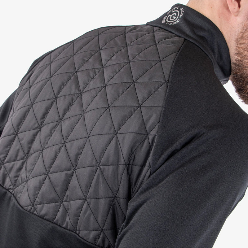 Dexter is a Insulating golf mid layer for Men in the color Black(7)