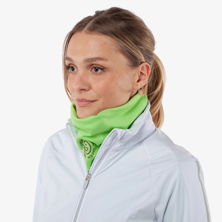 Dex is a Insulating golf neck warmer in the color Fresh Green(3)