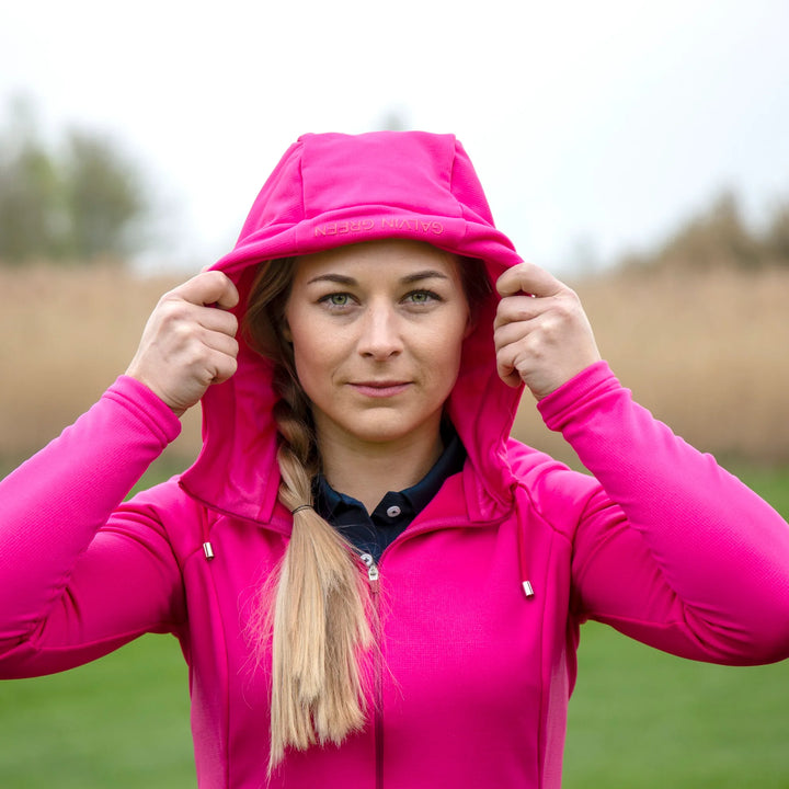 Diane is a Insulating golf sweatshirt for Women in the color Sugar Coral(4)