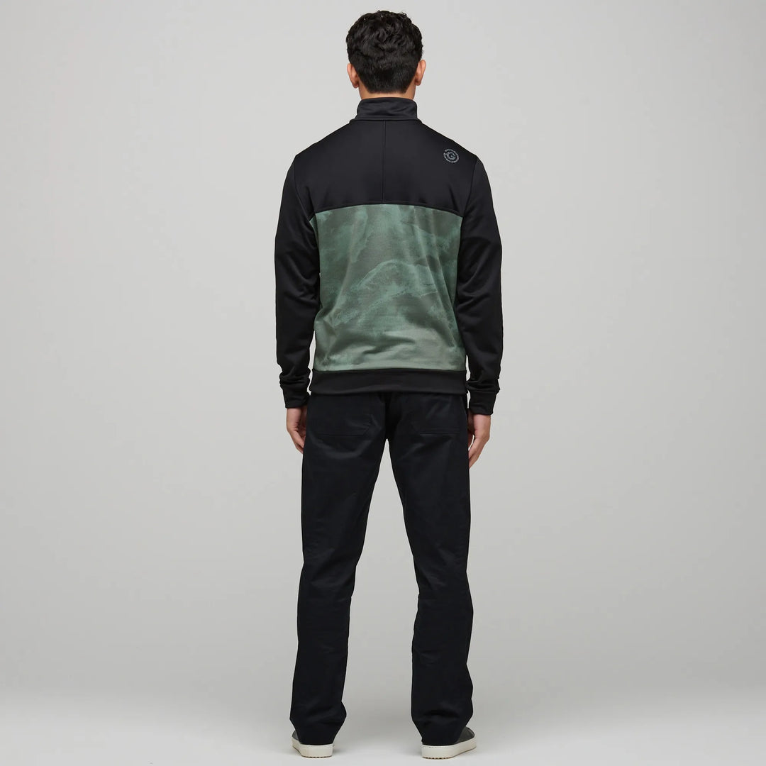 Diaz is a Insulating mid layer for Men in the color Duck Green/Black(6)