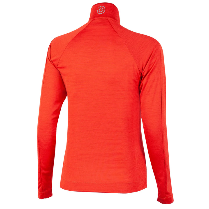 Dina is a Insulating golf mid layer for Women in the color Red(6)