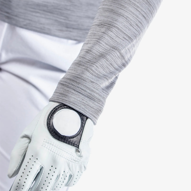 Dina is a Insulating golf mid layer for Women in the color Light Grey(5)