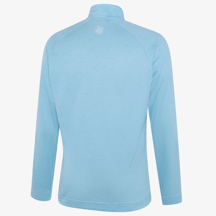 Dion is a Insulating golf mid layer for Men in the color Crystal Blue Melange(1)