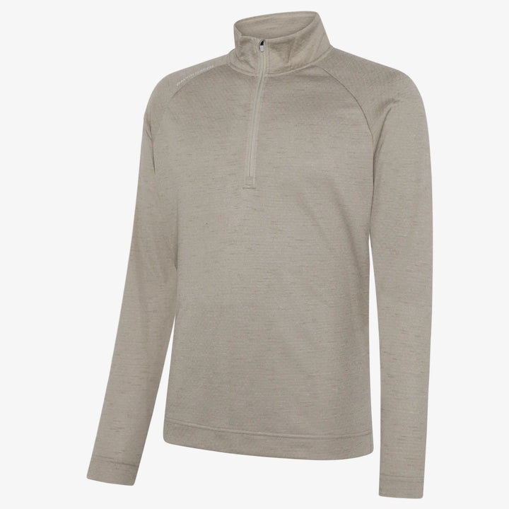 Dion is a Insulating golf mid layer for Men in the color Sand melange(0)