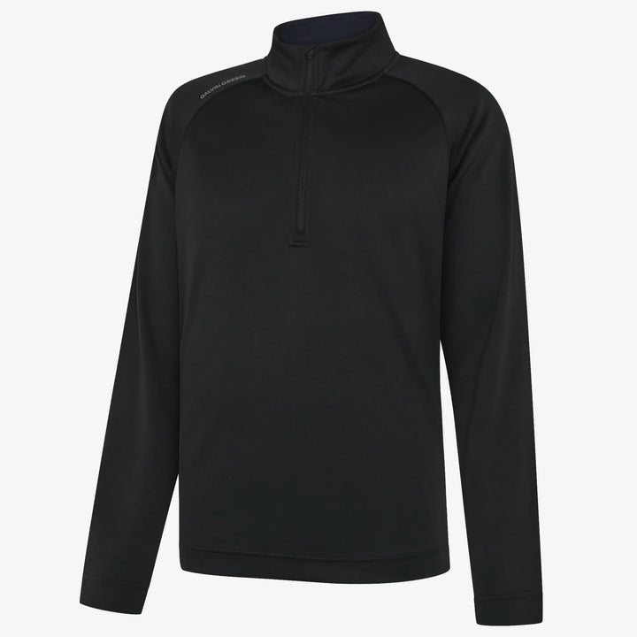 Dion is a Insulating golf mid layer for Men in the color Black(0)
