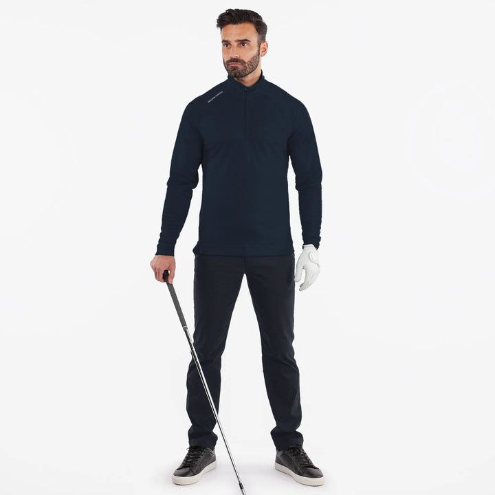 Dion is a Insulating golf mid layer for Men in the color Navy(2)