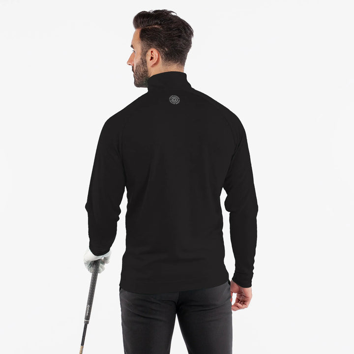Dion is a Insulating golf mid layer for Men in the color Black(3)