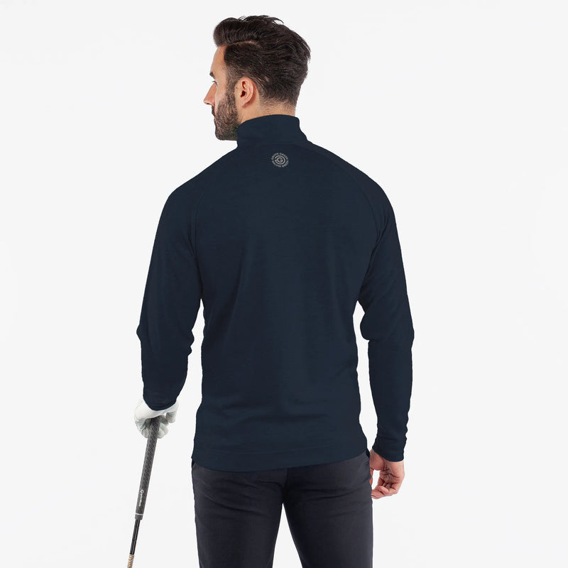 Dion is a Insulating golf mid layer for Men in the color Navy(3)