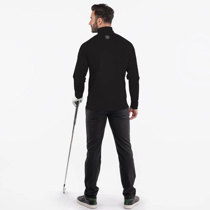 Dion is a Insulating golf mid layer for Men in the color Black(4)