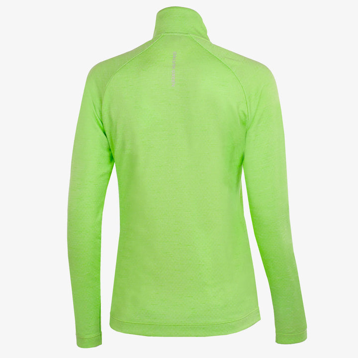 Diora is a Insulating golf mid layer for Women in the color Fresh Green Melange(7)