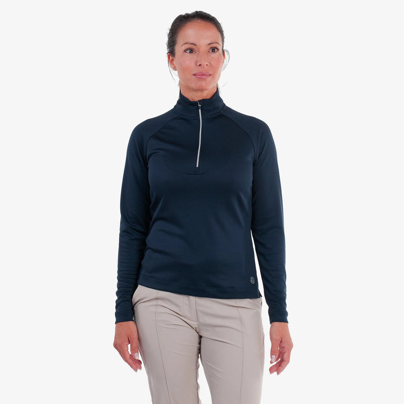 Diora is a Insulating golf mid layer for Women in the color Navy(1)