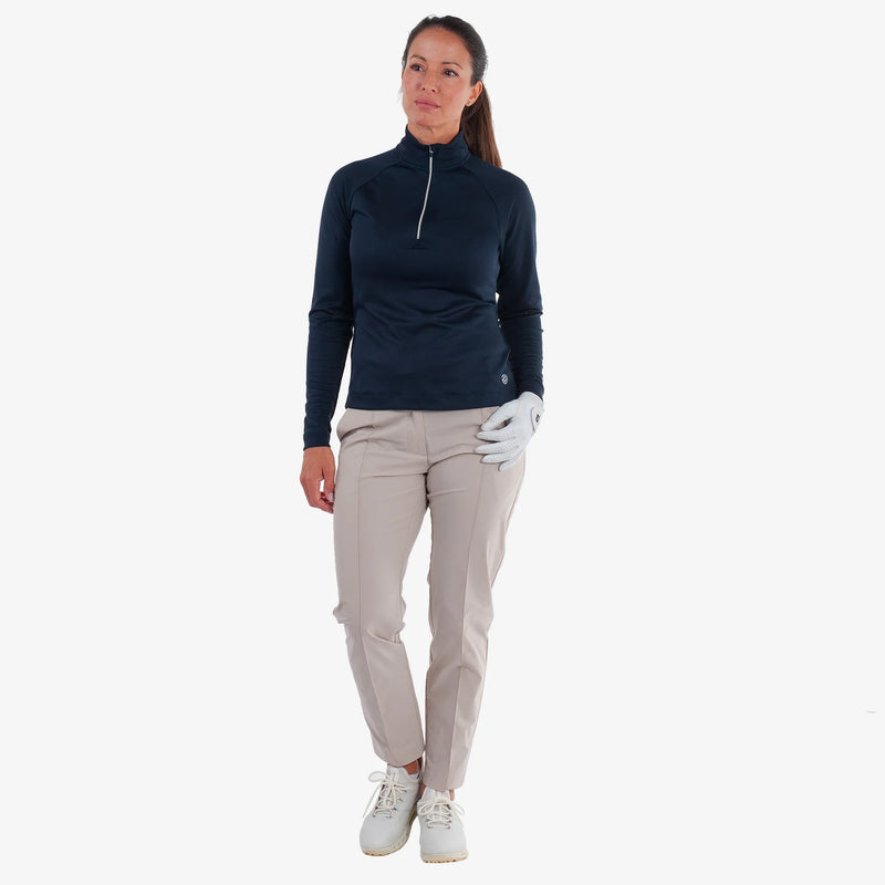 Diora is a Insulating golf mid layer for Women in the color Navy(2)