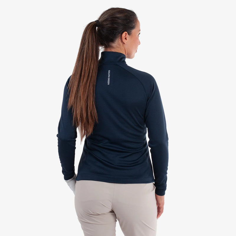 Diora is a Insulating golf mid layer for Women in the color Navy(3)