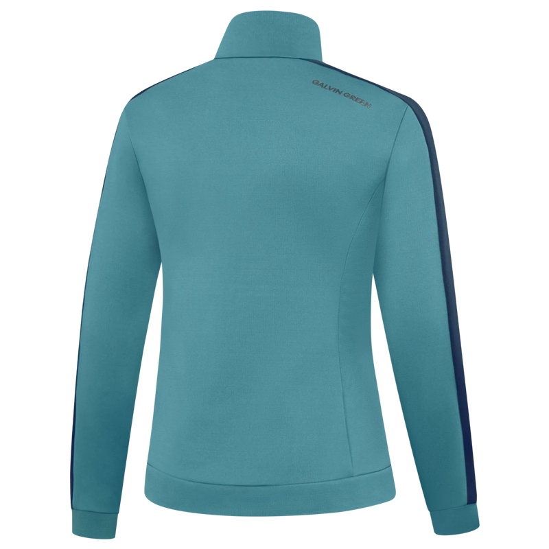 Dixie is a Insulating golf mid layer for Women in the color Storm Blue/Navy(6)