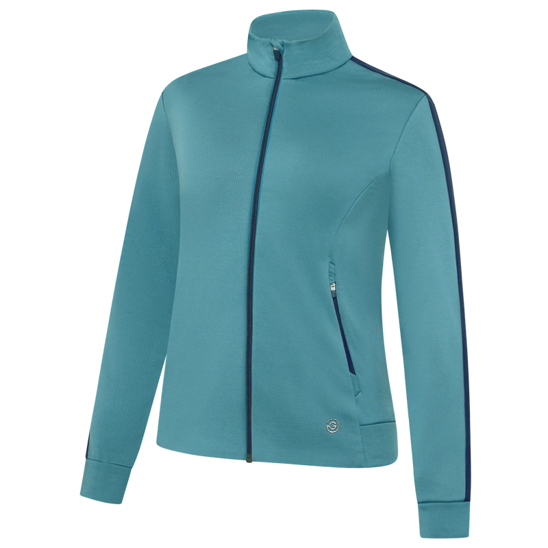 Dixie is a Insulating golf mid layer for Women in the color Storm Blue/Navy(0)