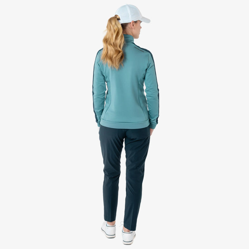 Dixie is a Insulating golf mid layer for Women in the color Storm Blue/Navy(5)