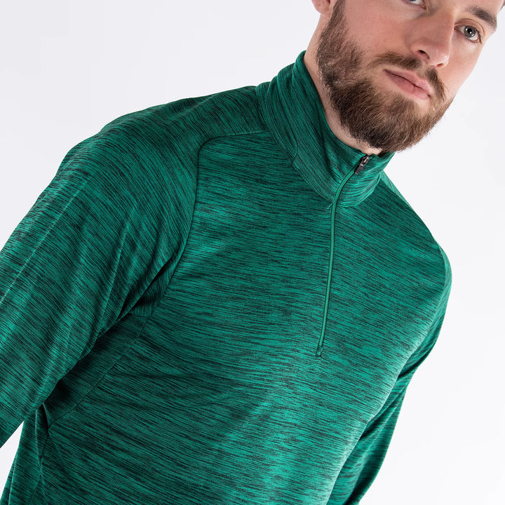 Dixon is a Insulating golf mid layer for Men in the color Golf Green(3)