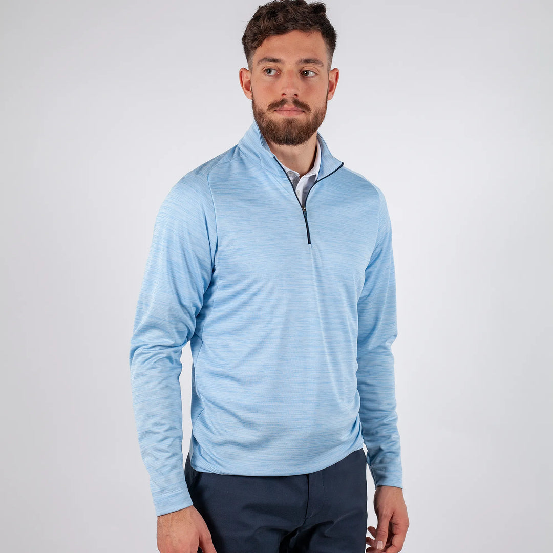 Dixon is a Insulating golf mid layer for Men in the color Blue Bell(1)