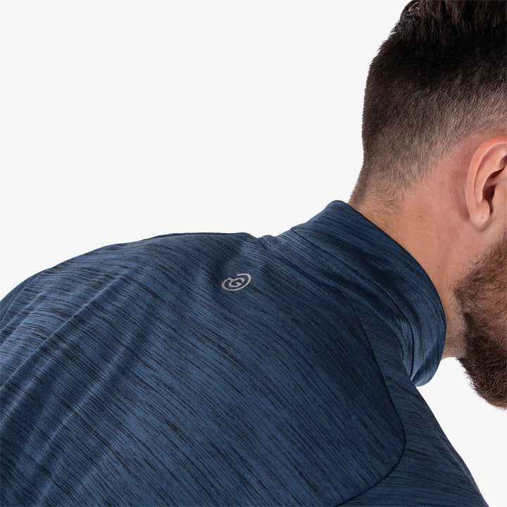 Dixon is a Insulating golf mid layer for Men in the color Navy(3)