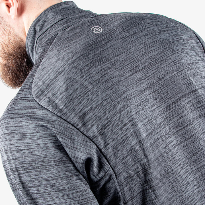 Dixon is a Insulating golf mid layer for Men in the color Black(6)