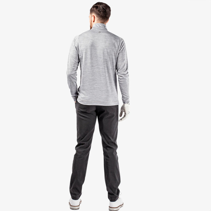 Dixon is a Insulating golf mid layer for Men in the color Light Grey(7)