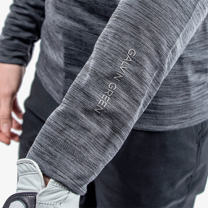 Dixon is a Insulating golf mid layer for Men in the color Black(3)