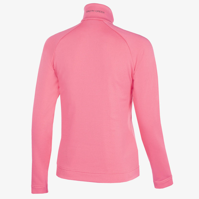 Dolly is a Insulating golf mid layer for Women in the color Camelia Rose(6)