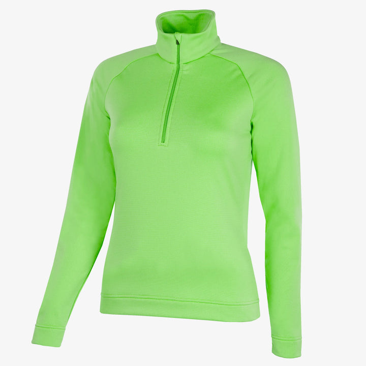 Dolly is a Insulating golf mid layer for Women in the color Fresh Green(0)