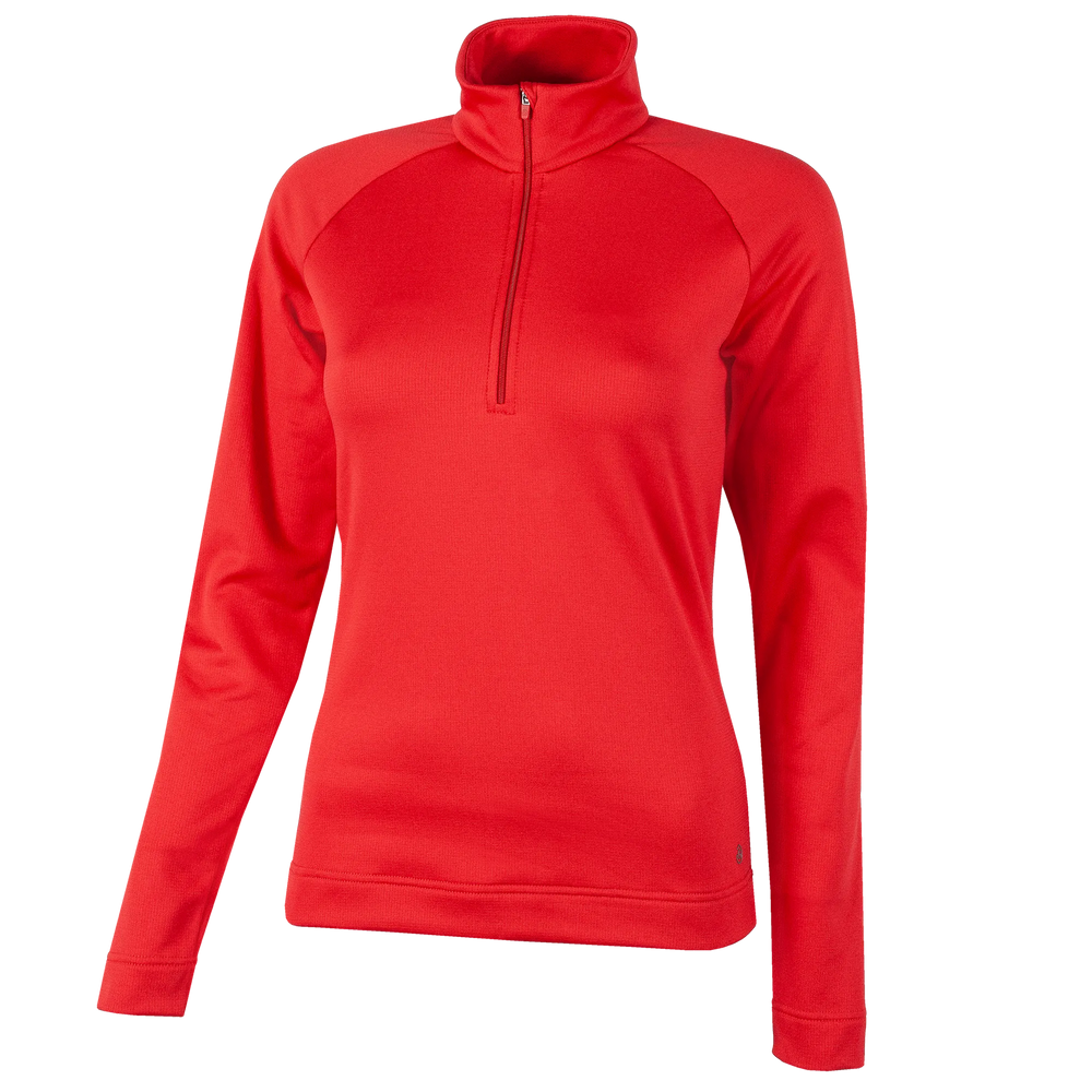 Dolly is a Insulating mid golf layer for Women in the color Red(0)
