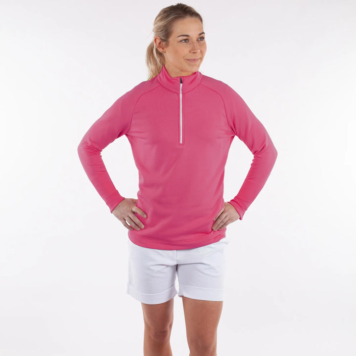Dolly Upcycled is a Insulating golf mid layer for Women in the color Multicolour(1)