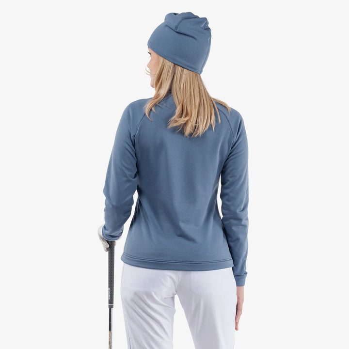 Dolly is a Insulating golf mid layer for Women in the color Moonlight Blue(4)