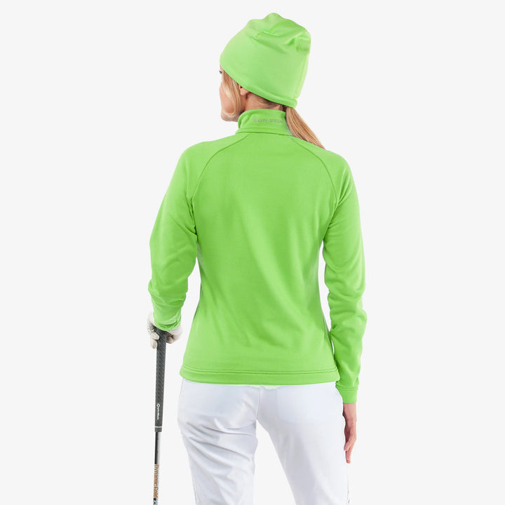 Dolly is a Insulating golf mid layer for Women in the color Fresh Green(4)