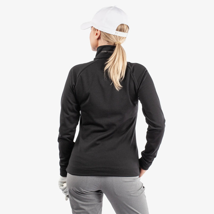 Dolly is a Insulating golf mid layer for Women in the color Black(4)