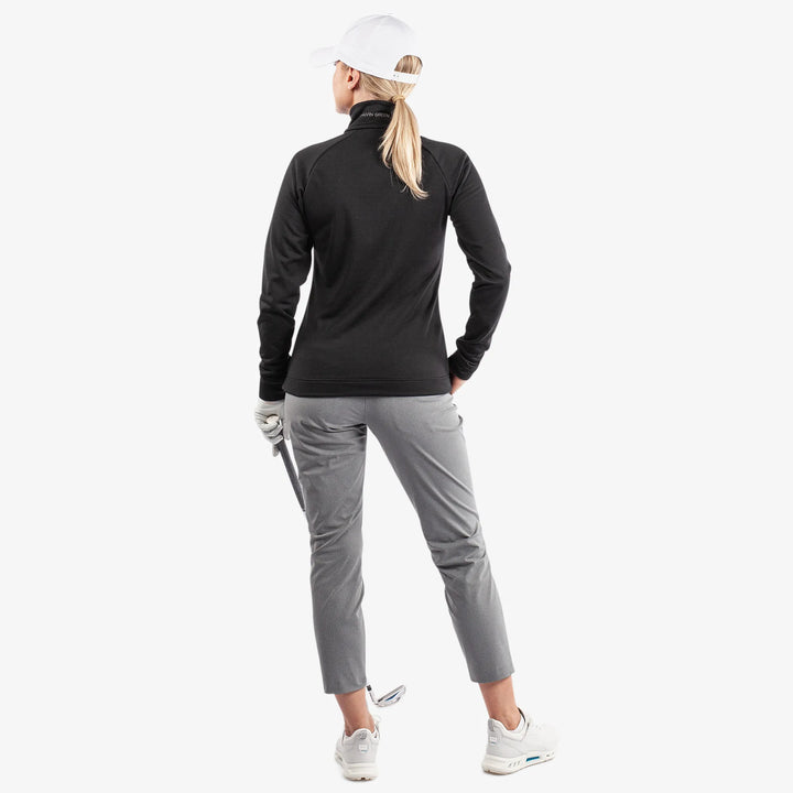 Dolly is a Insulating golf mid layer for Women in the color Black(6)
