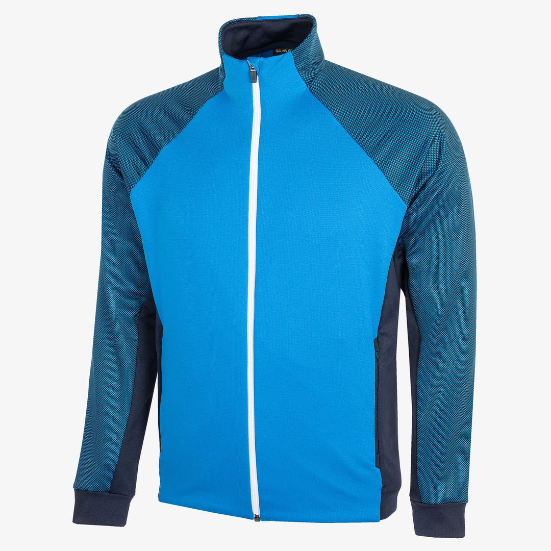 Donald is a Insulating golf mid layer for Men in the color Blue/Navy/White(0)