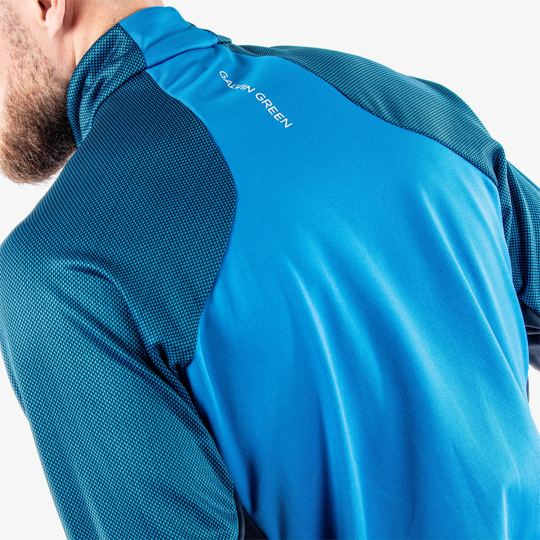 Donald is a Insulating golf mid layer for Men in the color Blue/Navy/White(7)