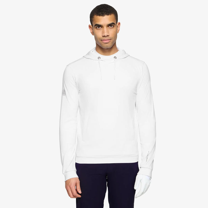 Donnie is a Insulating golf sweatshirt for Men in the color White(1)