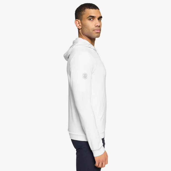 Donnie is a Insulating golf sweatshirt for Men in the color White(3)