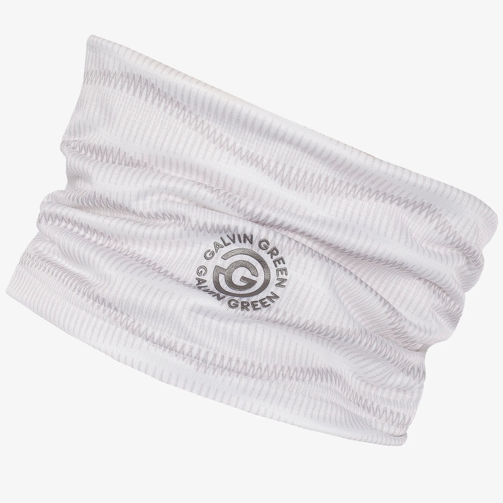 Donovan is a Insulating golf neck warmer in the color White/Cool Grey(0)