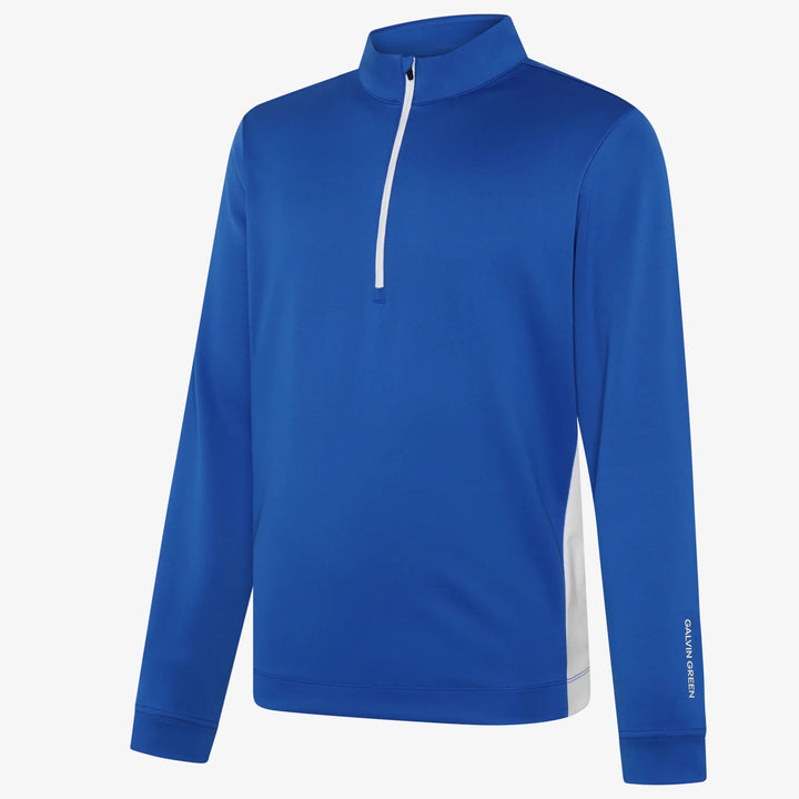 Don is a Insulating golf mid layer for Men in the color Royal Blue/White(0)