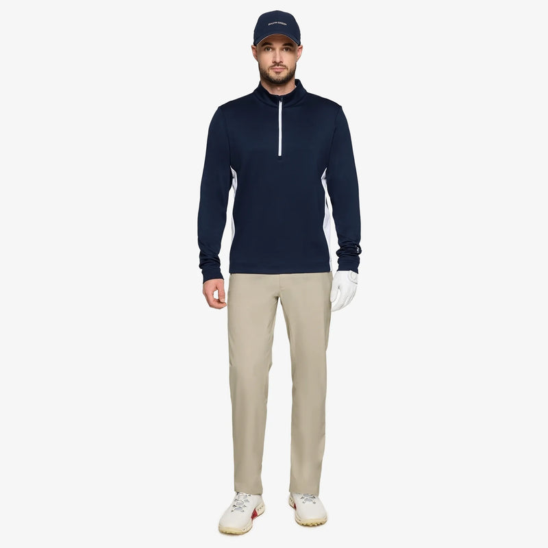 Don is a Insulating golf mid layer for Men in the color Navy/White(2)