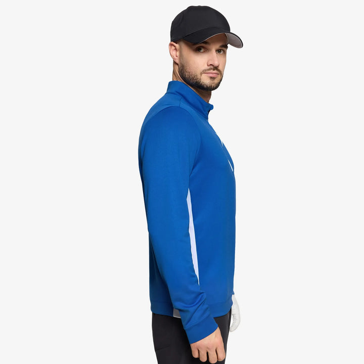 Don is a Insulating golf mid layer for Men in the color Royal Blue/White(3)